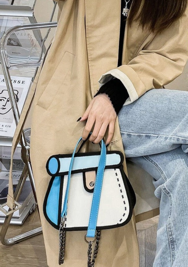 Merida 2D Prints Nylon Shoulder Bags - 3 Colors