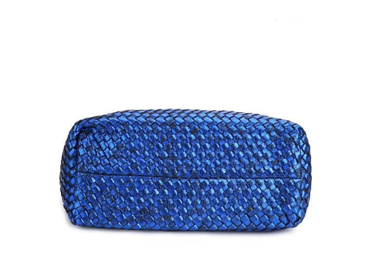 Metallic Woven Tote Bag - 16 Colors