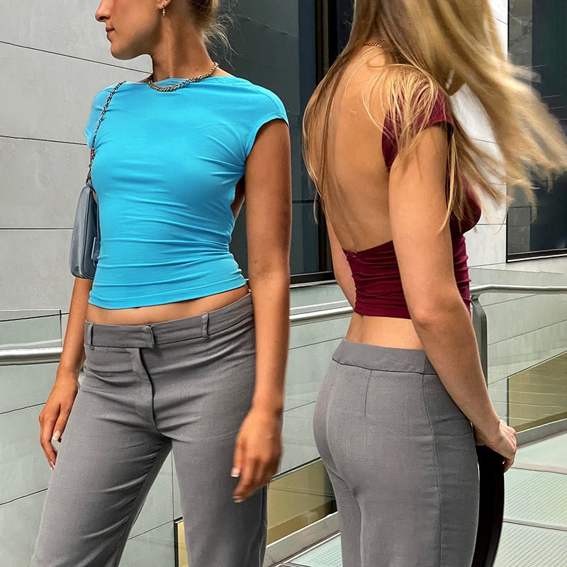 Miami Reversible Open Back Tops