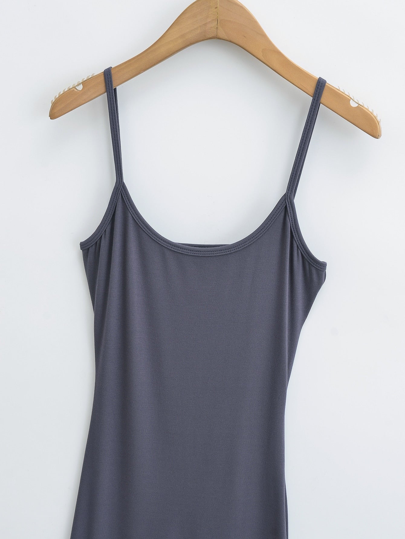 Mika Back Waist Cut Slim Maxi Tank Dress - 2 Colors