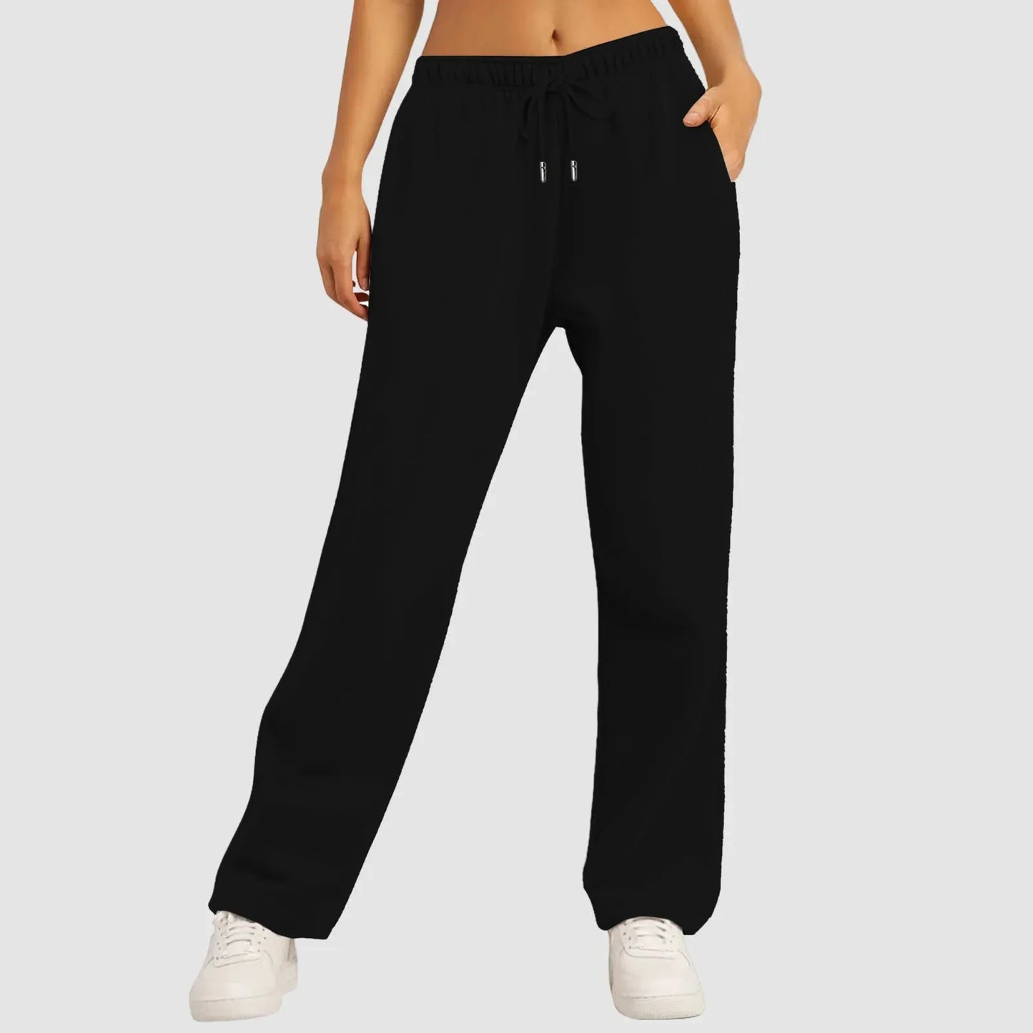 Milla Casual Wide Leg Fleece Sweatpants - 5 Colors