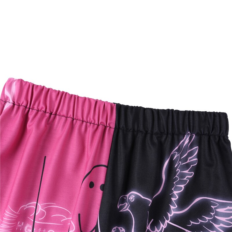 Mina Harajuku Prints Casual Hip-Pop Pants - 8 Styles