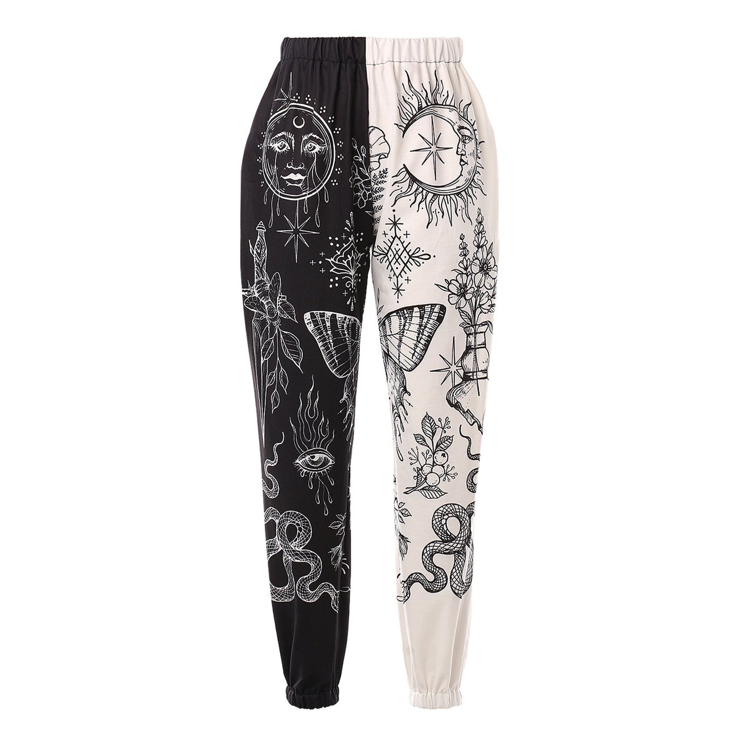 Mina Harajuku Prints Casual Hip-Pop Pants - 8 Styles