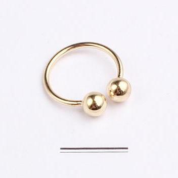 Minimalist Pierce Finger Knuckle Rings - 3 Ring Set