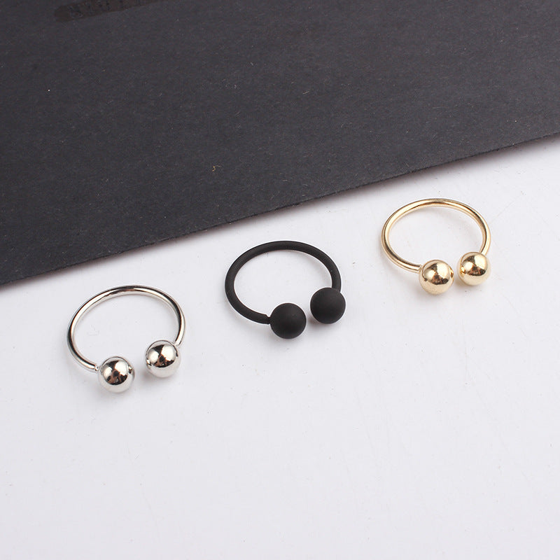 Minimalist Pierce Finger Knuckle Rings - 3 Ring Set