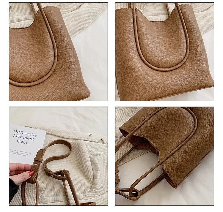 Minimalist U Bucket Bags -  4 Colors