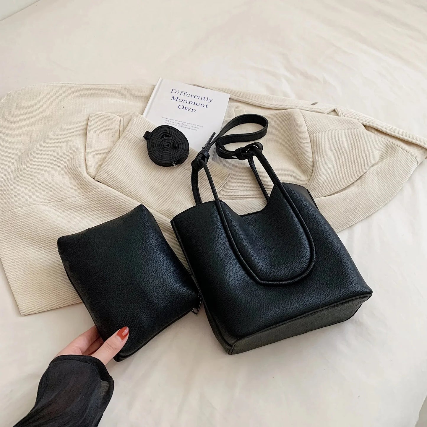 Minimalist U Bucket Bags -  4 Colors