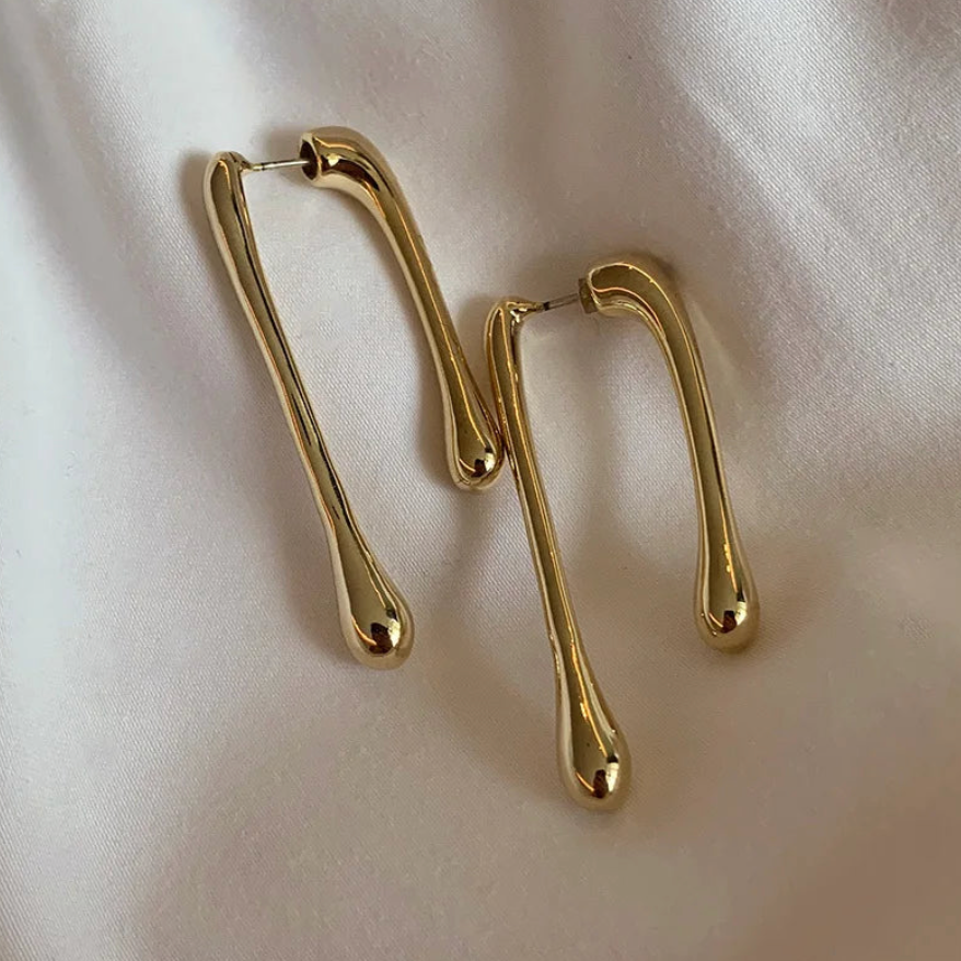 Minimalist Wishbone Earrings
