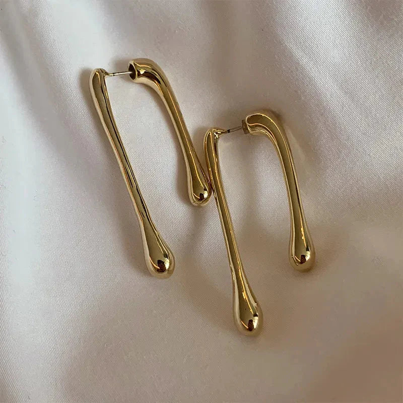 Minimalist Wishbone Earrings