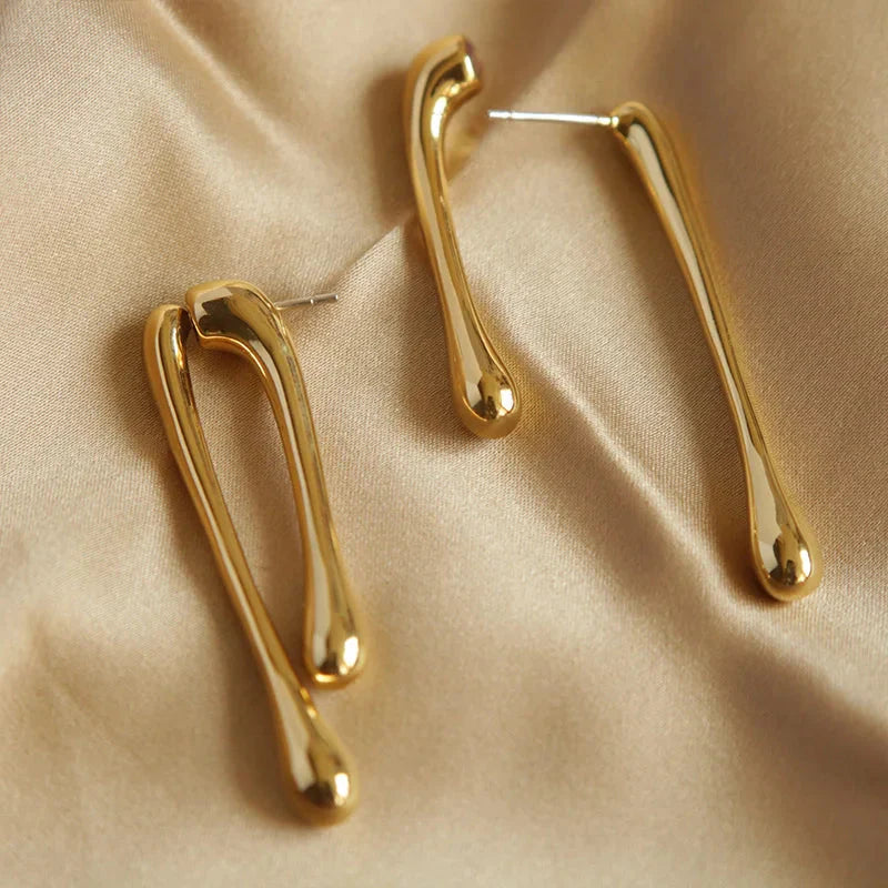 Minimalist Wishbone Earrings