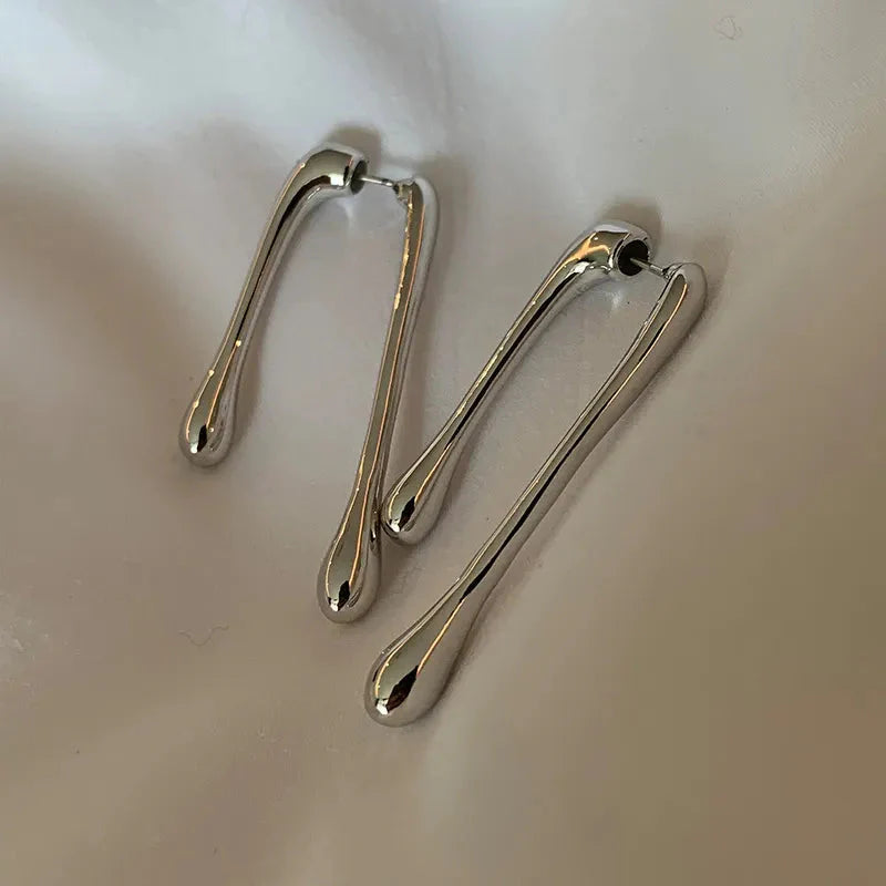 Minimalist Wishbone Earrings