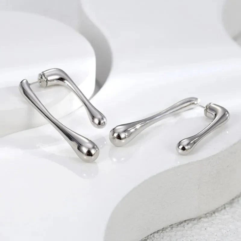 Minimalist Wishbone Earrings