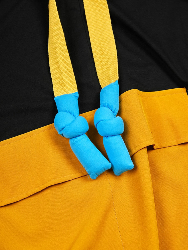 Miyo Color-Block Sweatshirt Hoodie Dress