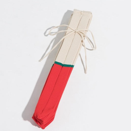 Mona Accordion Pleats Knit Shopper Bags