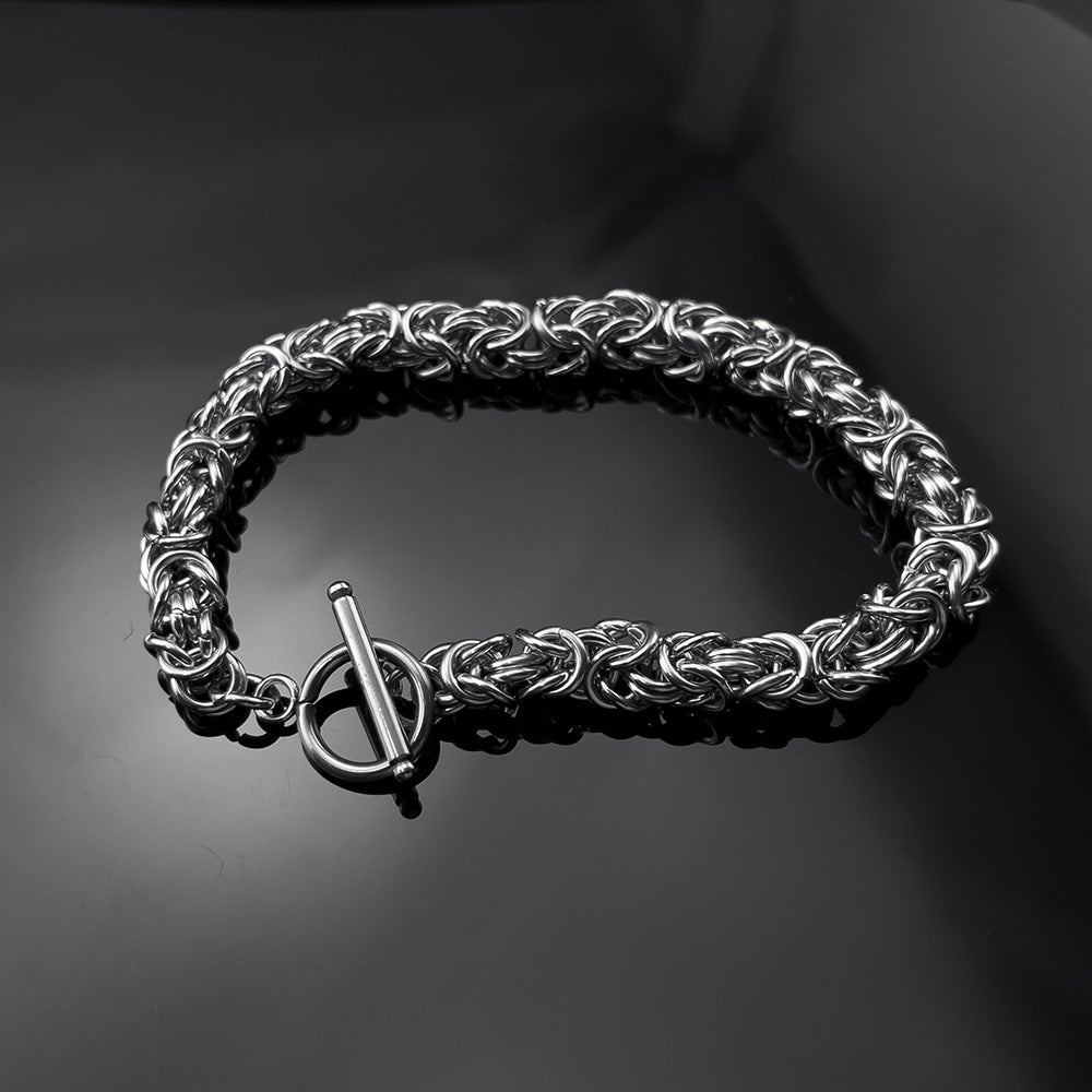 Multi Tangled Chain Bracelet