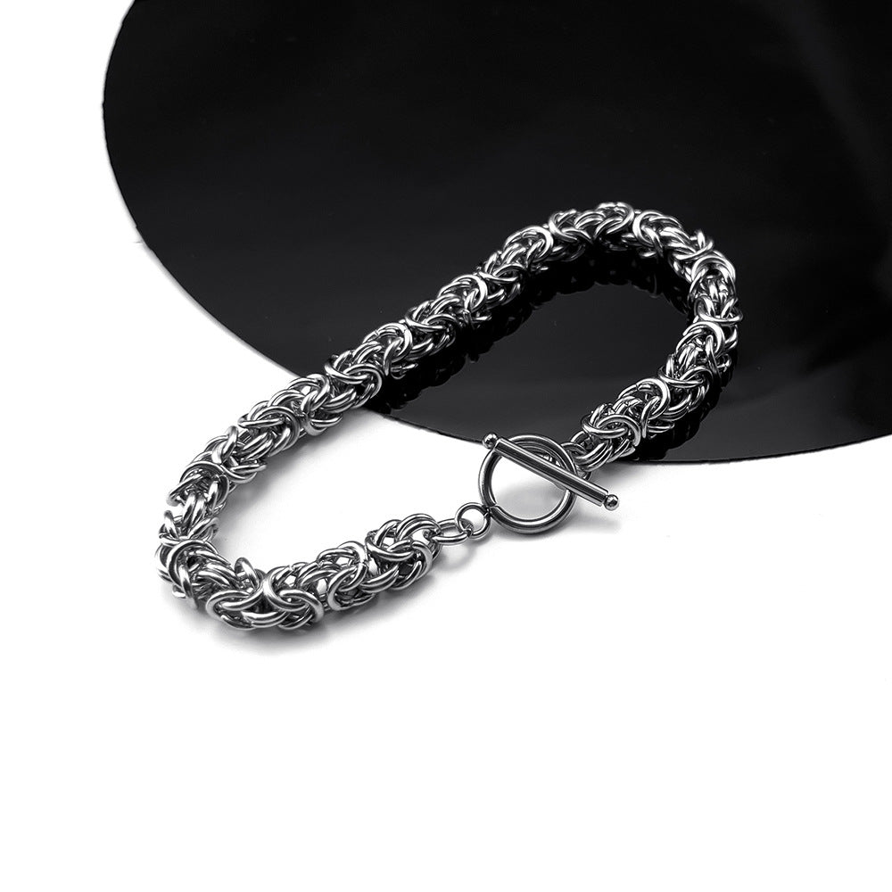 Multi Tangled Chain Bracelet