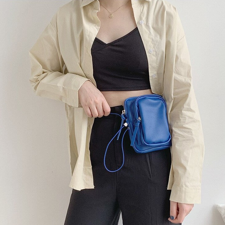 Multi Way Fanny Bag with Thin Strings - 4 Colors