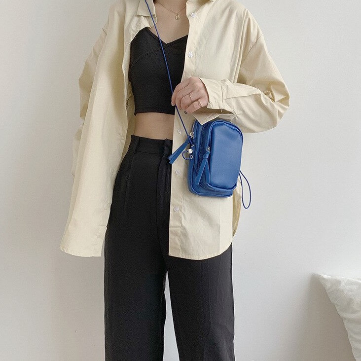 Multi Way Fanny Bag with Thin Strings - 4 Colors