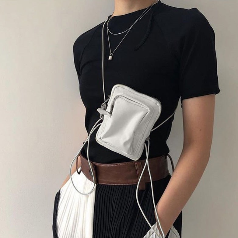 Multi Way Fanny Bag with Thin Strings - 4 Colors