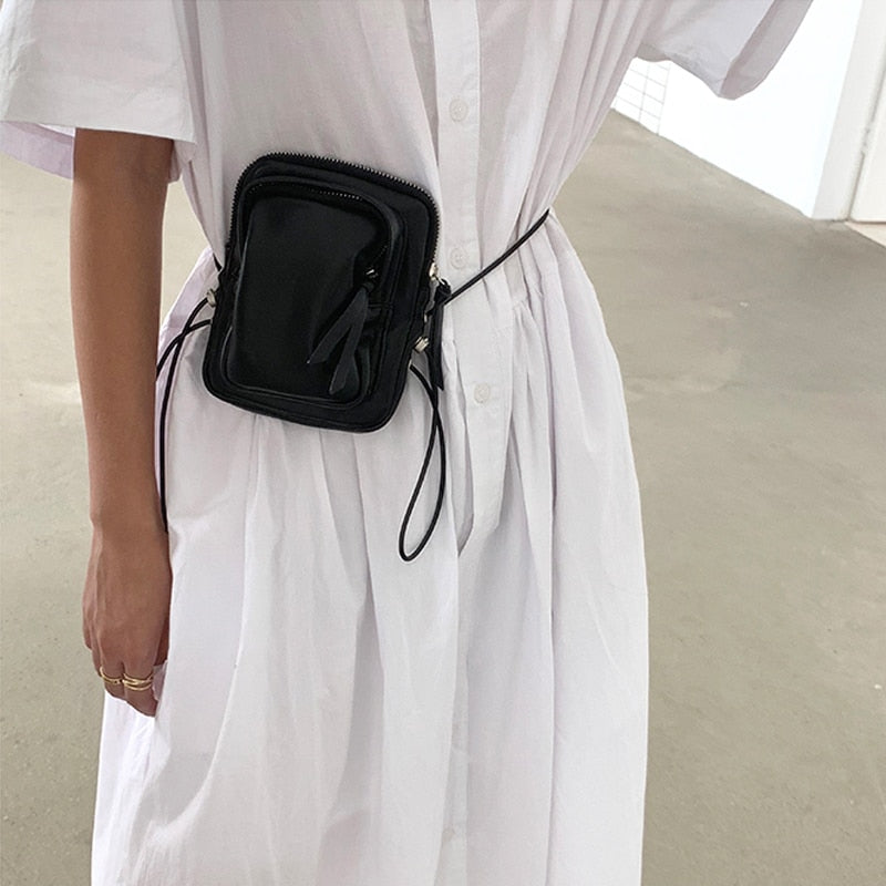 Multi Way Fanny Bag with Thin Strings - 4 Colors