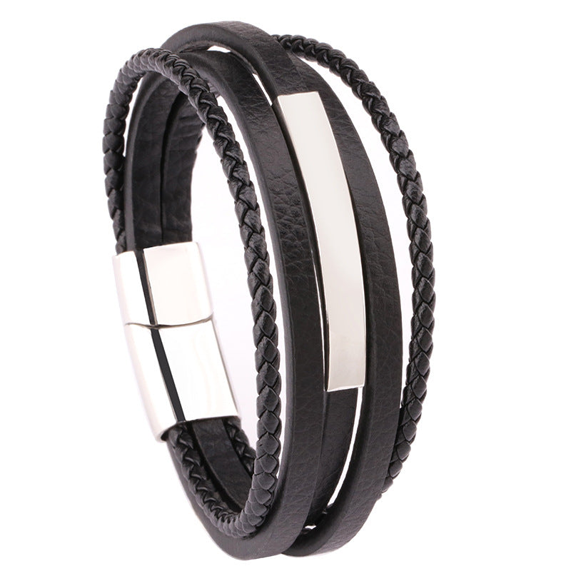 Multi-layer Leather Bracelet