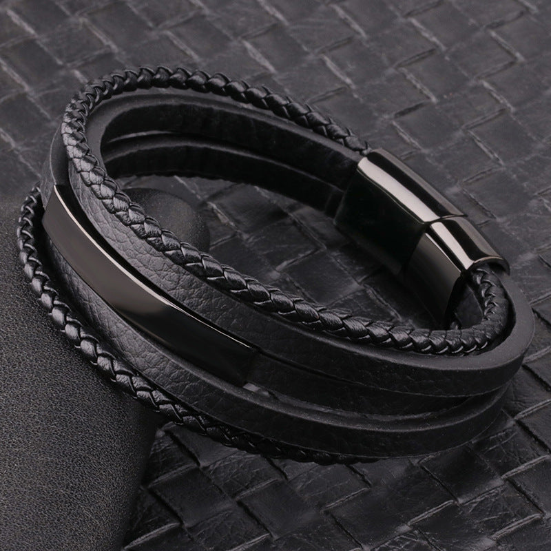Multi-layer Leather Bracelet