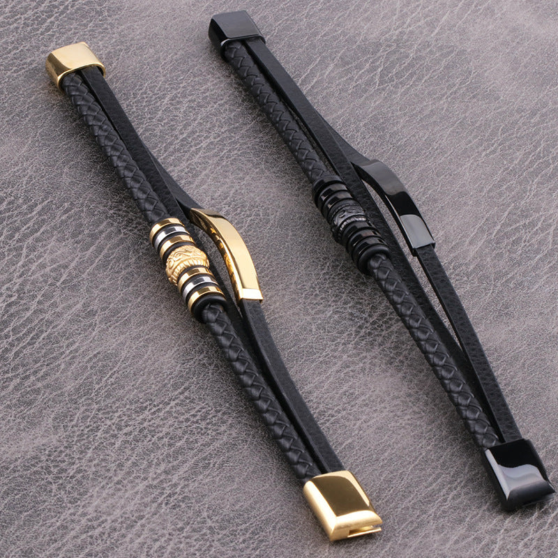 Multi-layer Leather Bracelet