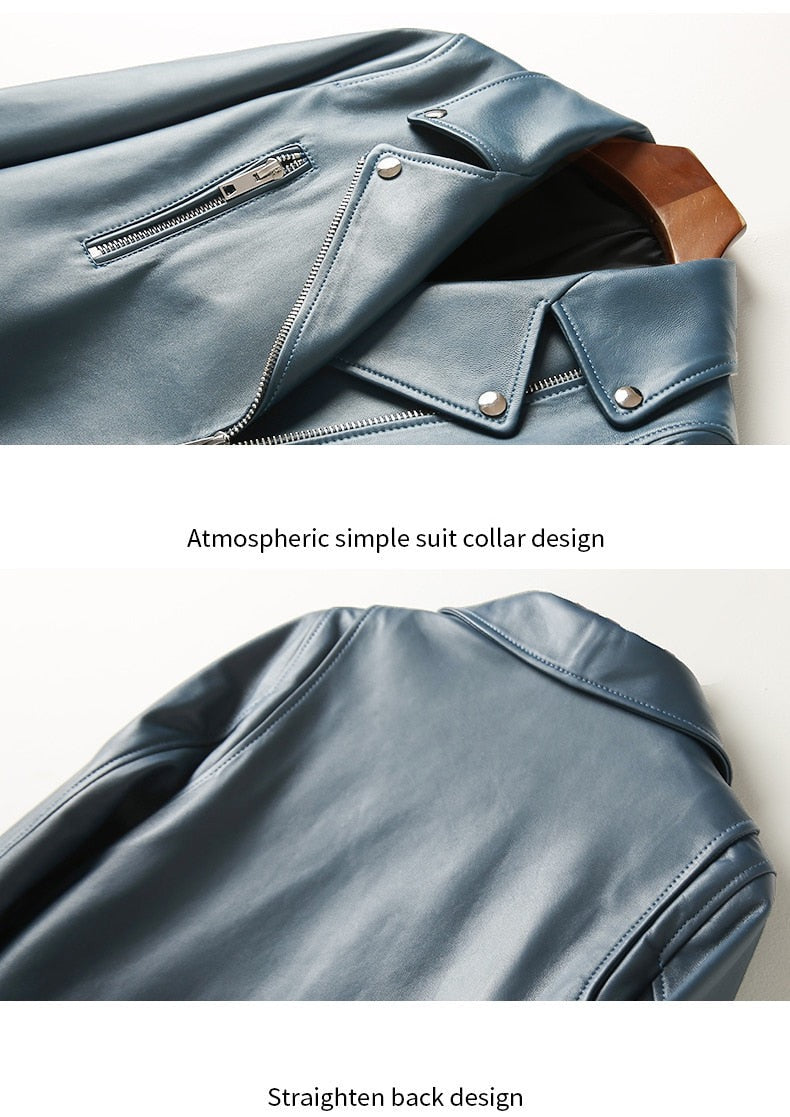 Nadia Faux Leather Biker Jacket - 3 Colors