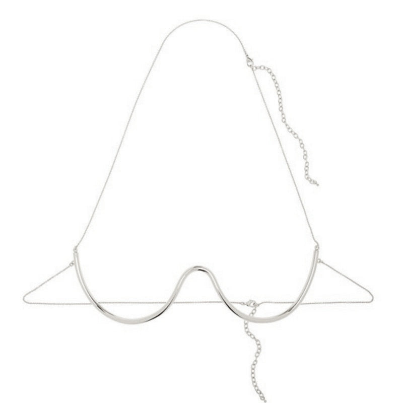 Namie Wired Bra Body Jewelry - Gold or Silver