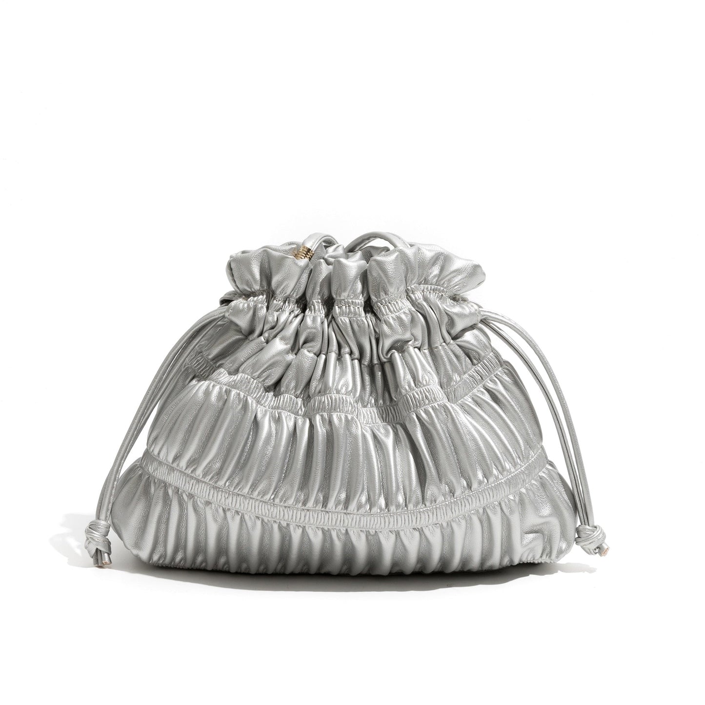 Nanna Mini Pleated Pouch Bags - 6 Colors