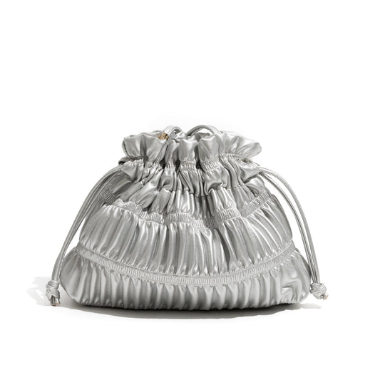 Nanna Mini Pleated Pouch Bags - 6 Colors