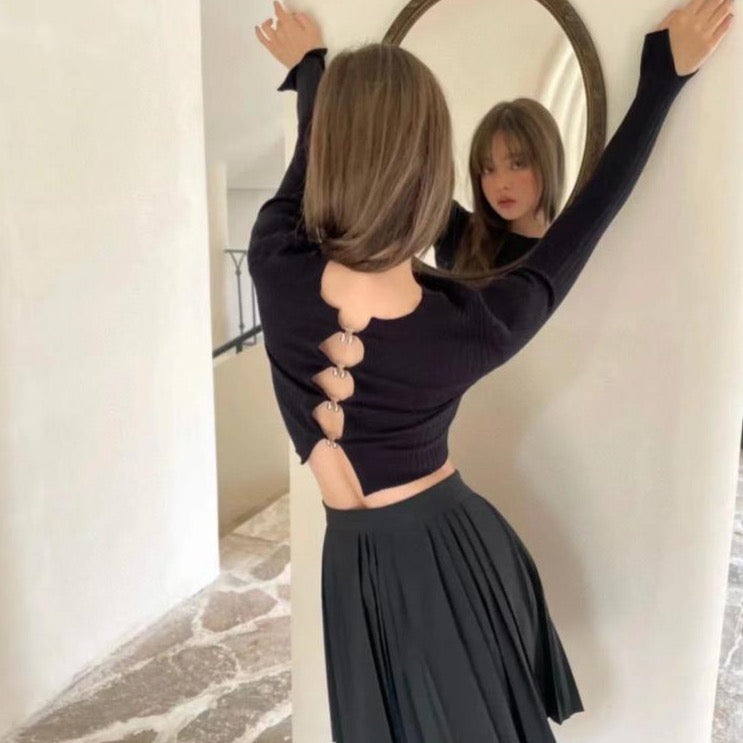 Naomi Peek-A-Boo Crop Top - 3 Colors