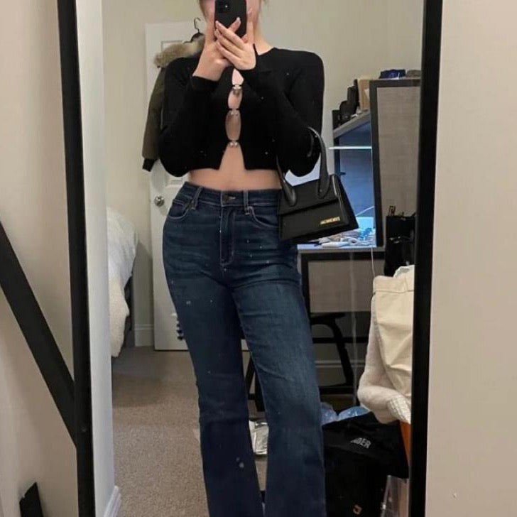 Naomi Peek-A-Boo Crop Top - 3 Colors