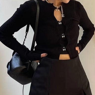 Naomi Peek-A-Boo Crop Top - 3 Colors