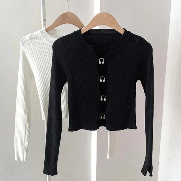 Naomi Peek-A-Boo Crop Top - 3 Colors