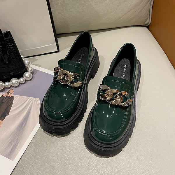 Nellie Round Toe Chunky Lolita Platform Loafers - 4 Colors