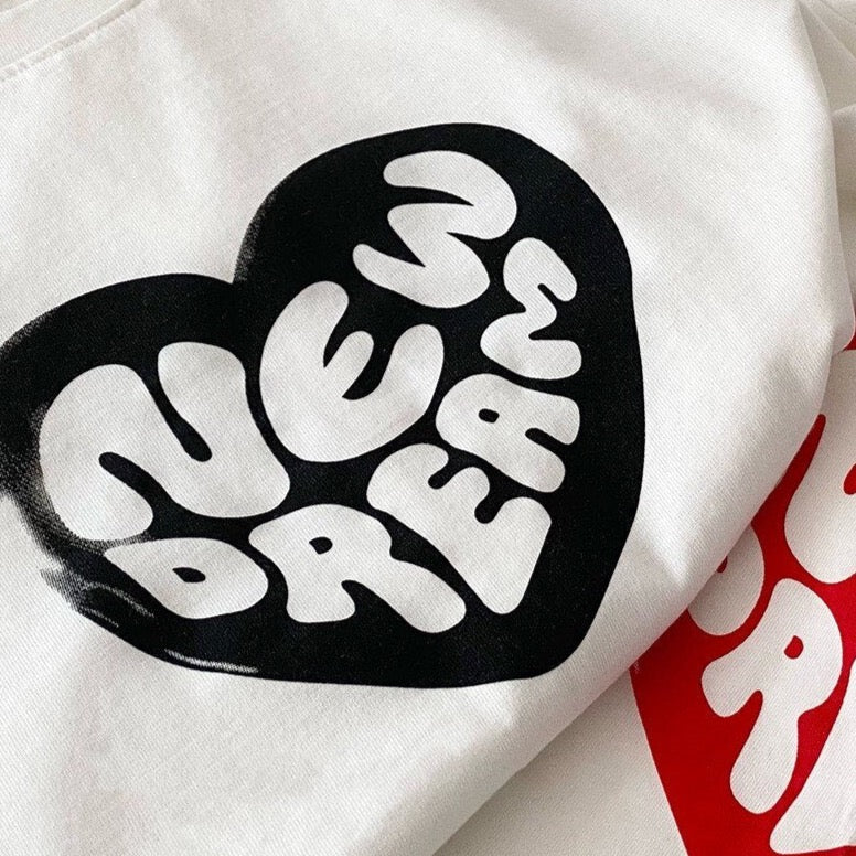 New Dream Basic Cotton T-Shirt - 2 Colors