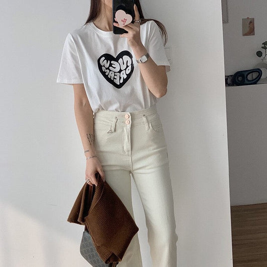 New Dream Basic Cotton T-Shirt - 2 Colors