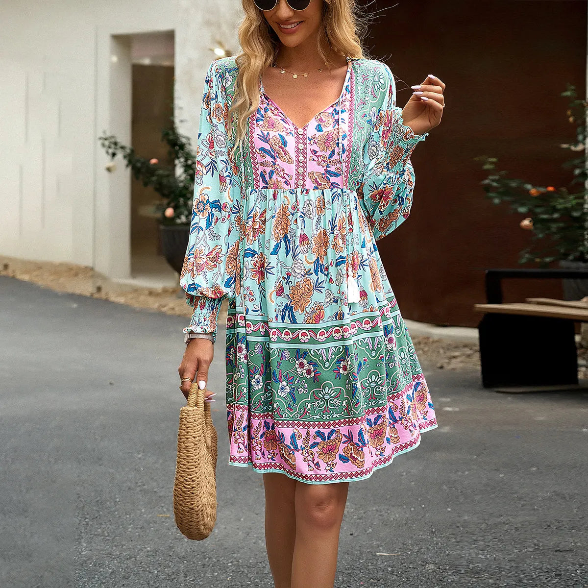 Casual Bohemian Dress: New Fashion Boho Dress for Women