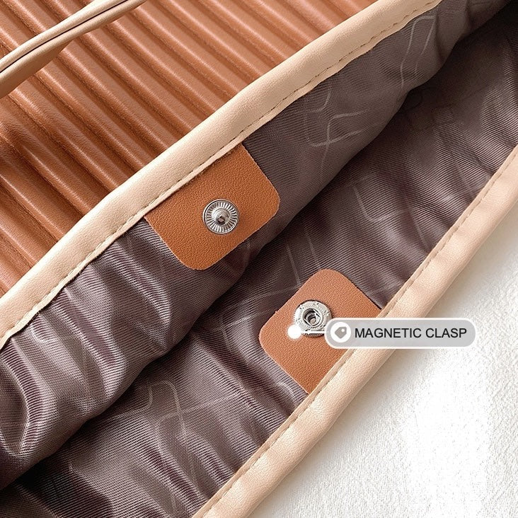 Nina Pleated Love Hobo Bag - 3 Colors