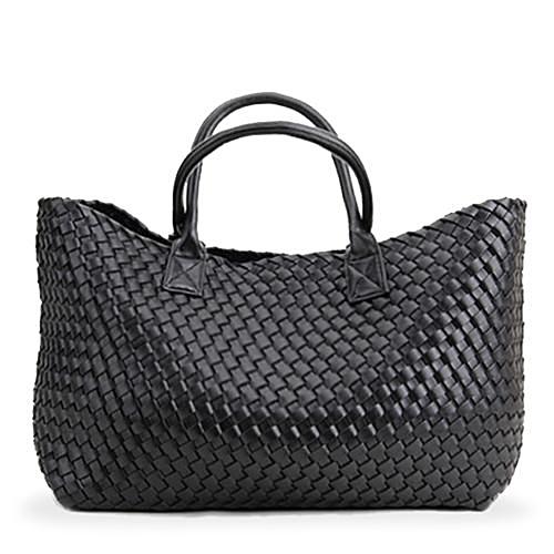Nizza Faux Leather Woven Bags - 24 Colors