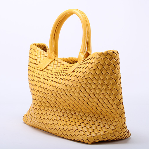 Nizza Faux Leather Woven Bags - 24 Colors