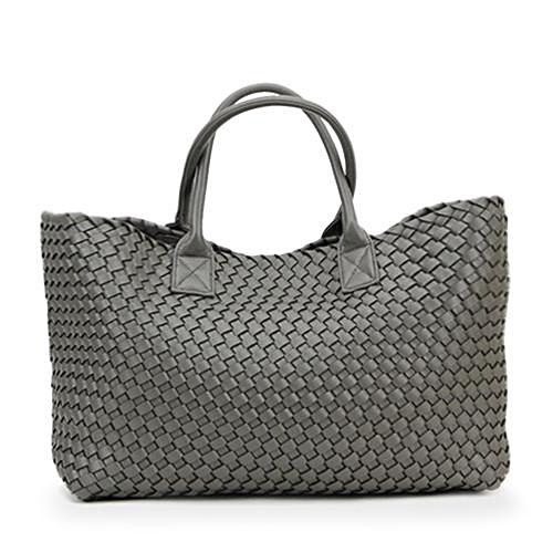 Nizza Faux Leather Woven Bags - 24 Colors