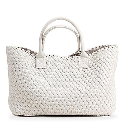 Nizza Faux Leather Woven Bags - 24 Colors