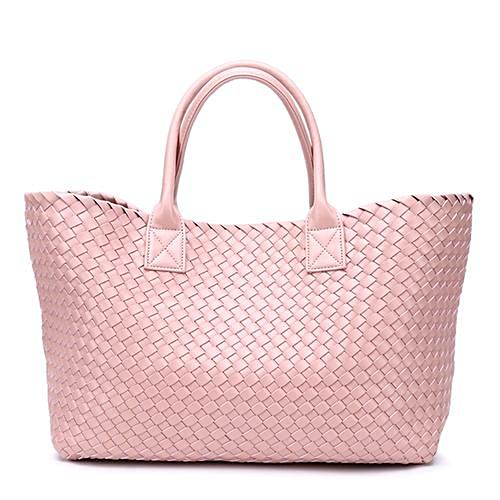 Nizza Faux Leather Woven Bags - 24 Colors