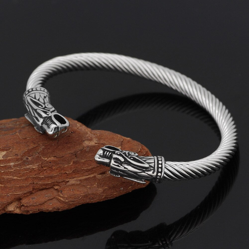 Norse Dragon Scandinavian Bracelet