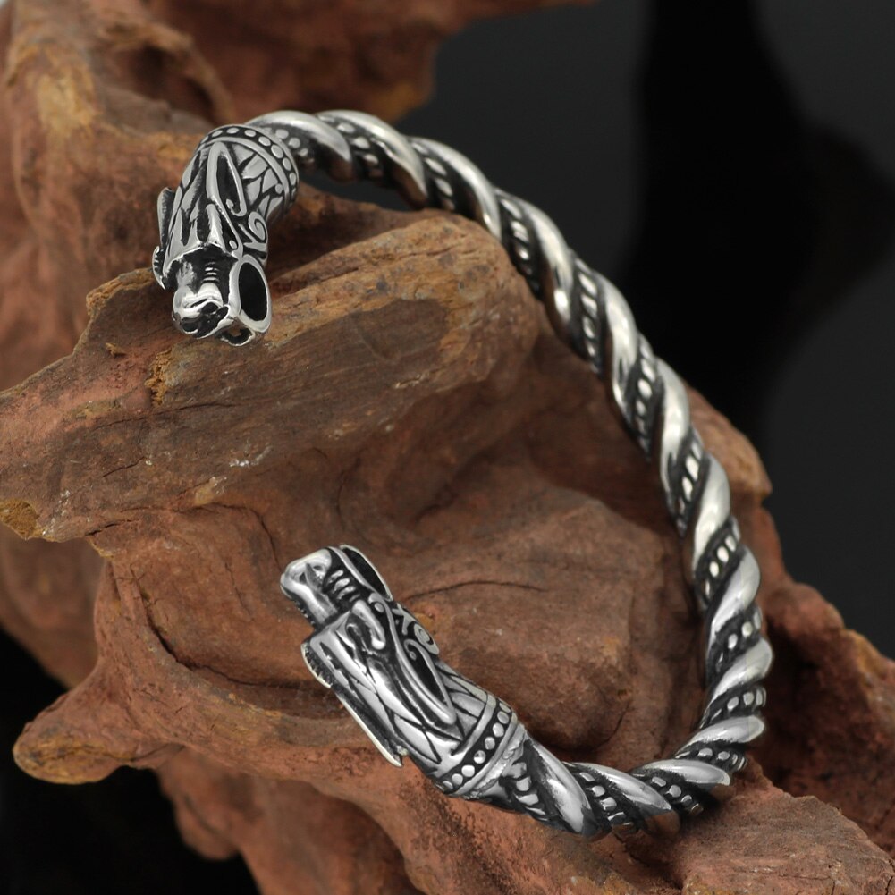 Norse Dragon Scandinavian Bracelet