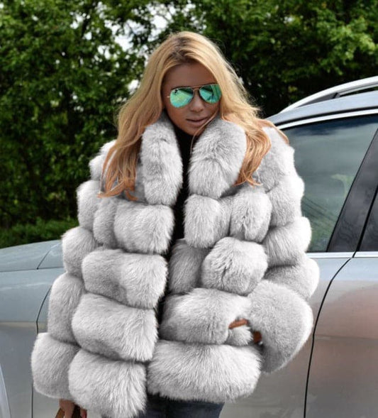 Long Sleeves Warm Winter Fresh Style Trendy Women's Coat