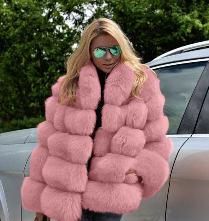 Long Sleeves Warm Winter Fresh Style Trendy Women's Coat