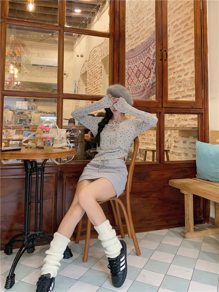 Lilia Butterfly Cut Out Printed Top